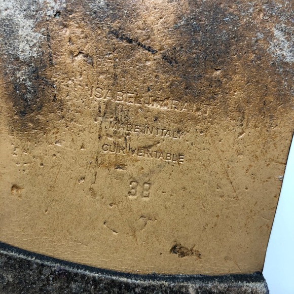 Isabel Marant Roman Empire Gladiator Sandals Womens 38 8 Leather Boho Summer - Picture 6 of 16